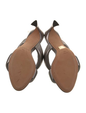 Alexandre Birman Leather Slides