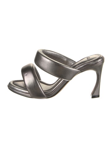 Alexandre Birman Sandals Leather Slides IT 38 | 8