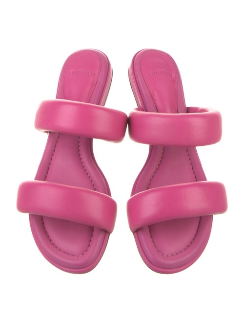 Alexandre Birman Leather Slides
