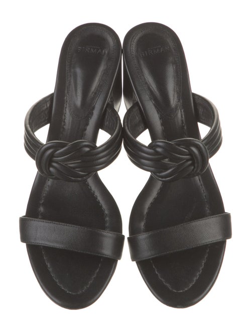 Alexandre Birman Leather Slides