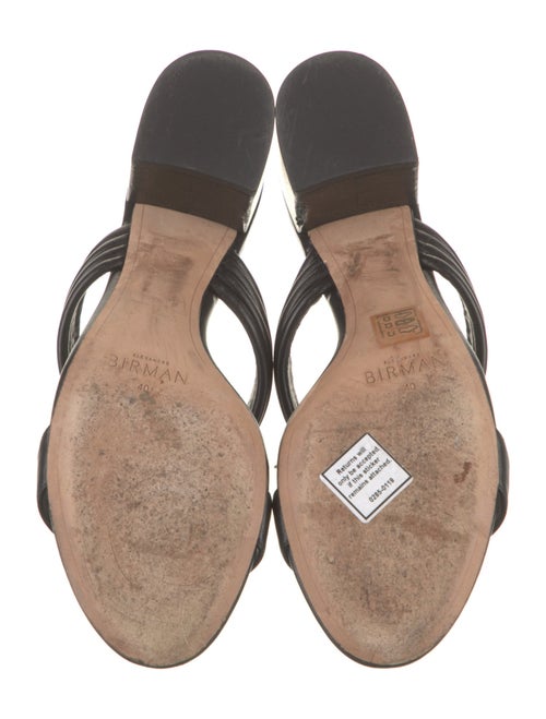 Alexandre Birman Leather Slides