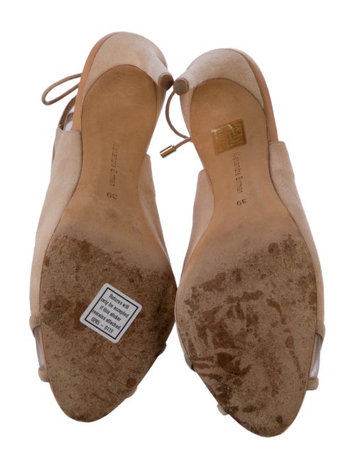 Alexandre Birman Suede Mesh Accents Boots