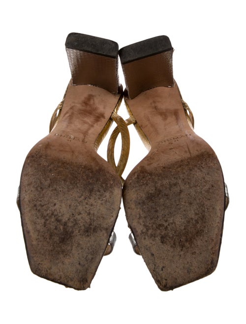 Alexandre Birman Leather Slides