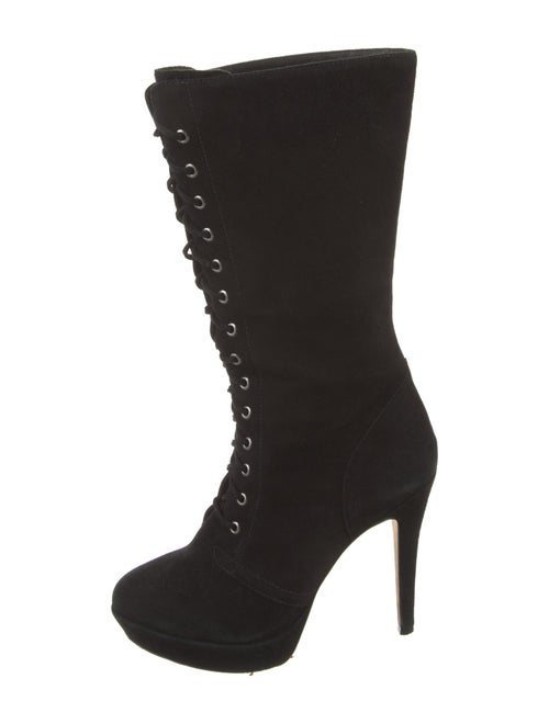 Alexandre Birman Suede Lace-Up Boots
