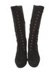 Alexandre Birman Suede Lace-Up Boots
