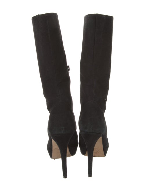Alexandre Birman Suede Lace-Up Boots