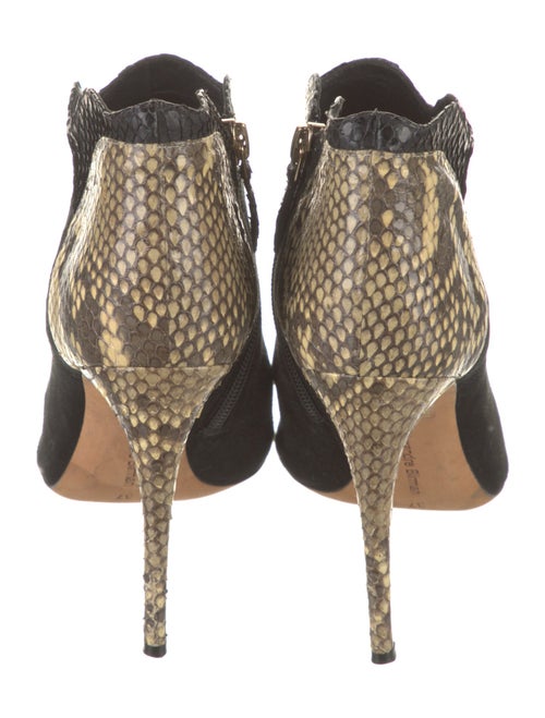 Alexandre Birman Suede Animal Print Boots