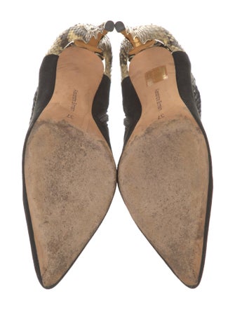 Alexandre Birman Suede Animal Print Boots