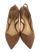 Alexandre Birman Suede Slingback Pumps