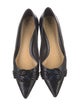 Alexandre Birman Leather Animal Print Flats