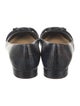 Alexandre Birman Leather Animal Print Flats