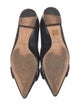 Alexandre Birman Leather Animal Print Flats