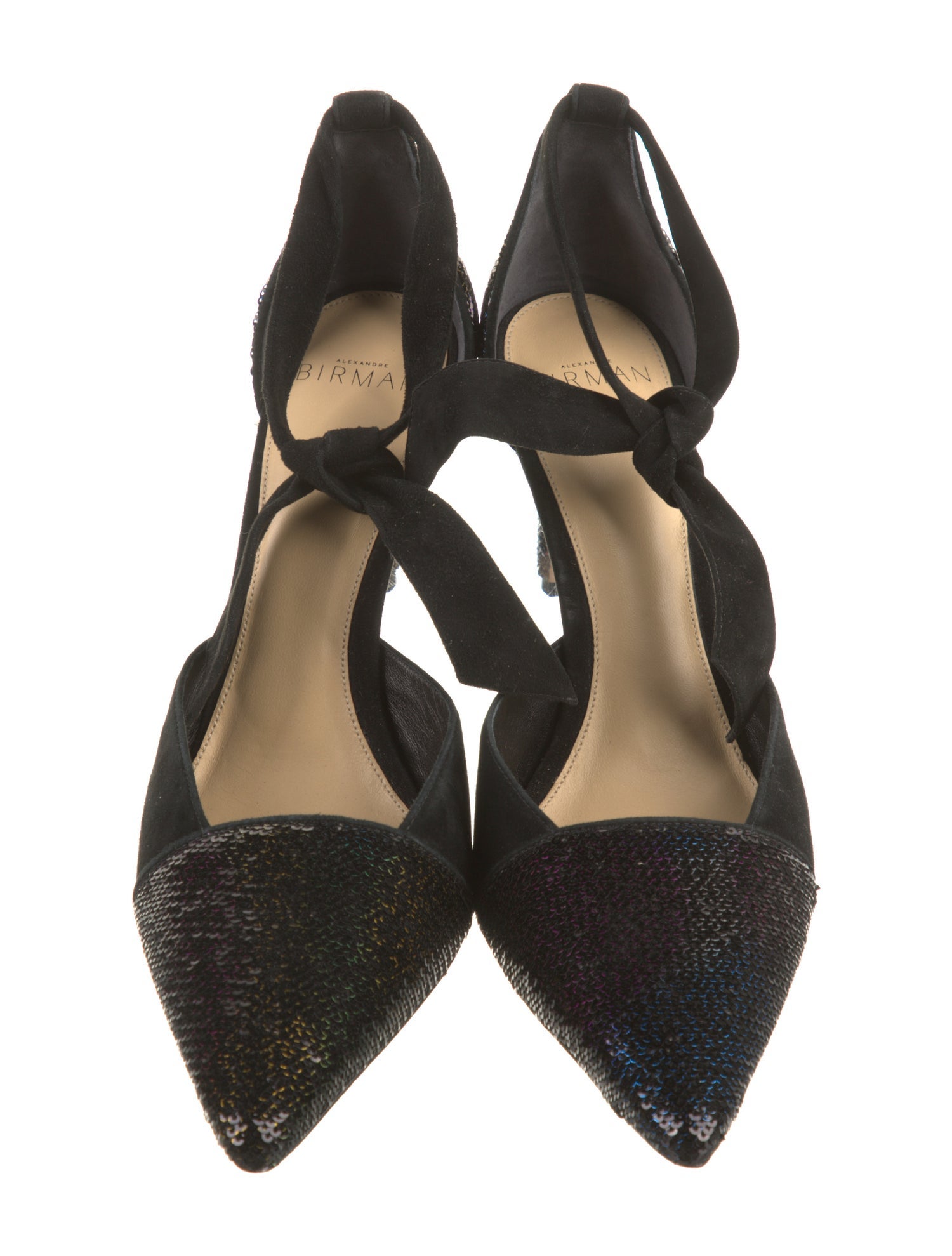 Alexandre Birman Sequins Sequin Embellishments D'Orsay Pumps