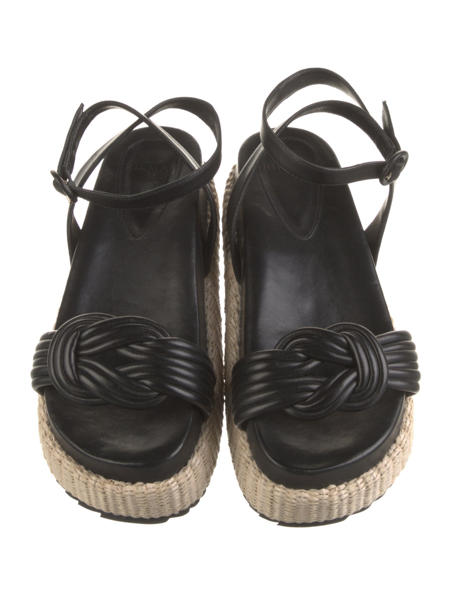 Alexandre Birman Leather Espadrilles