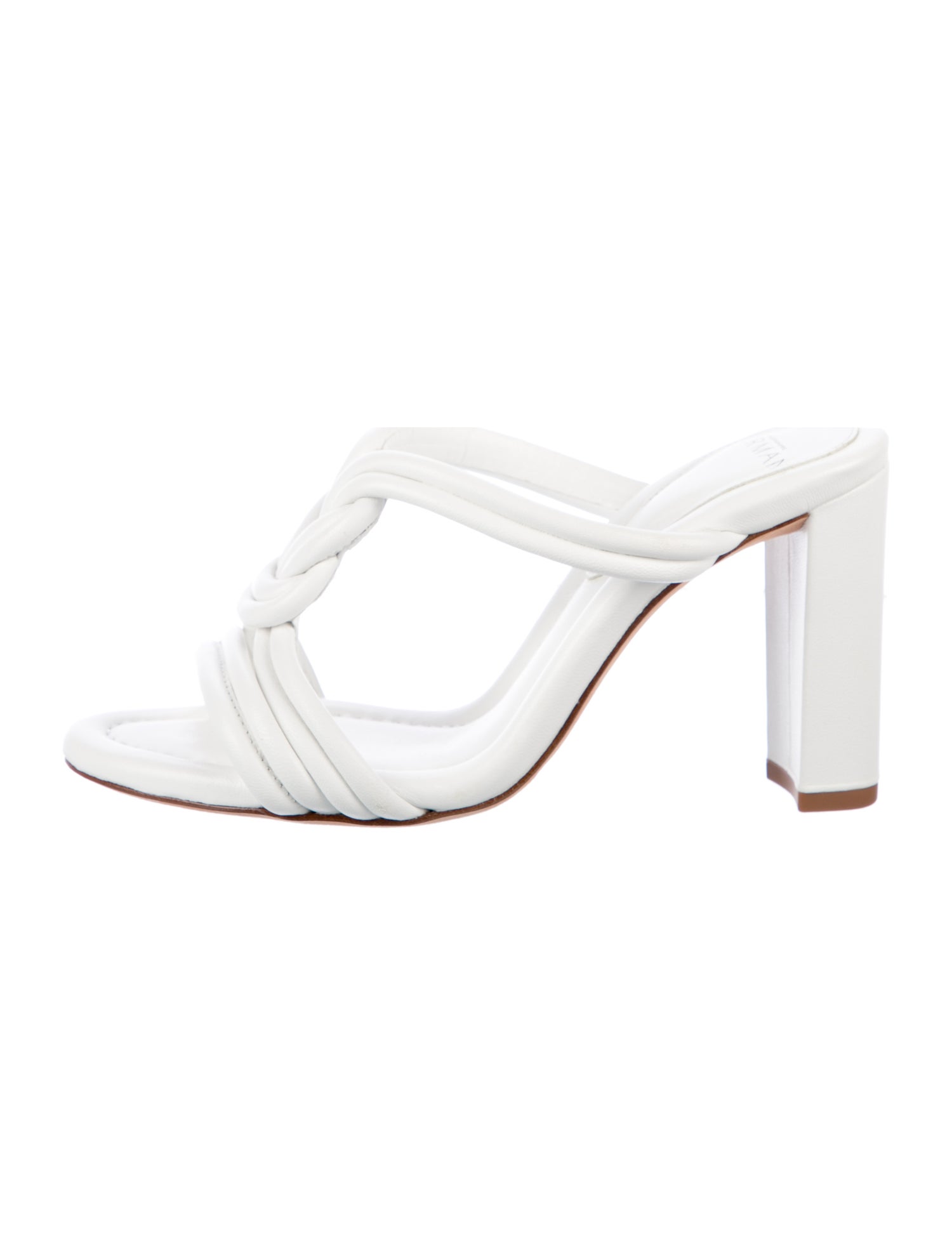 Alexandre Birman Leather Slides