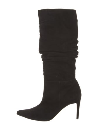 Alexandre Birman Suede Slouch Boots