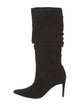 Alexandre Birman Suede Slouch Boots