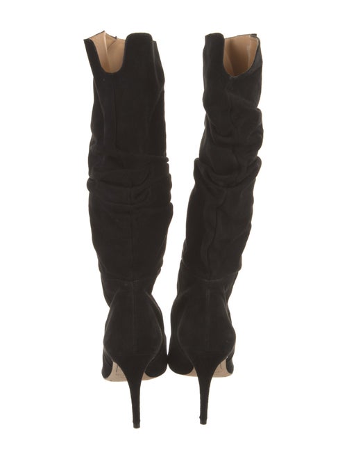 Alexandre Birman Suede Slouch Boots