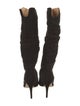 Alexandre Birman Suede Slouch Boots