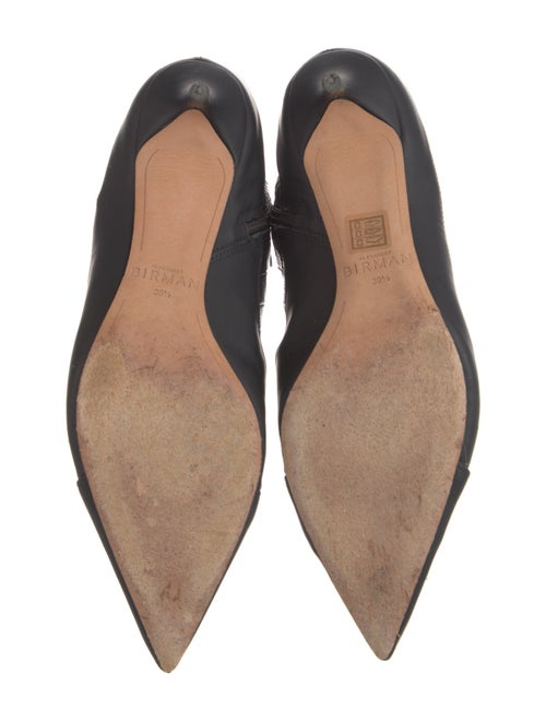 Alexandre Birman Leather Sock Boots