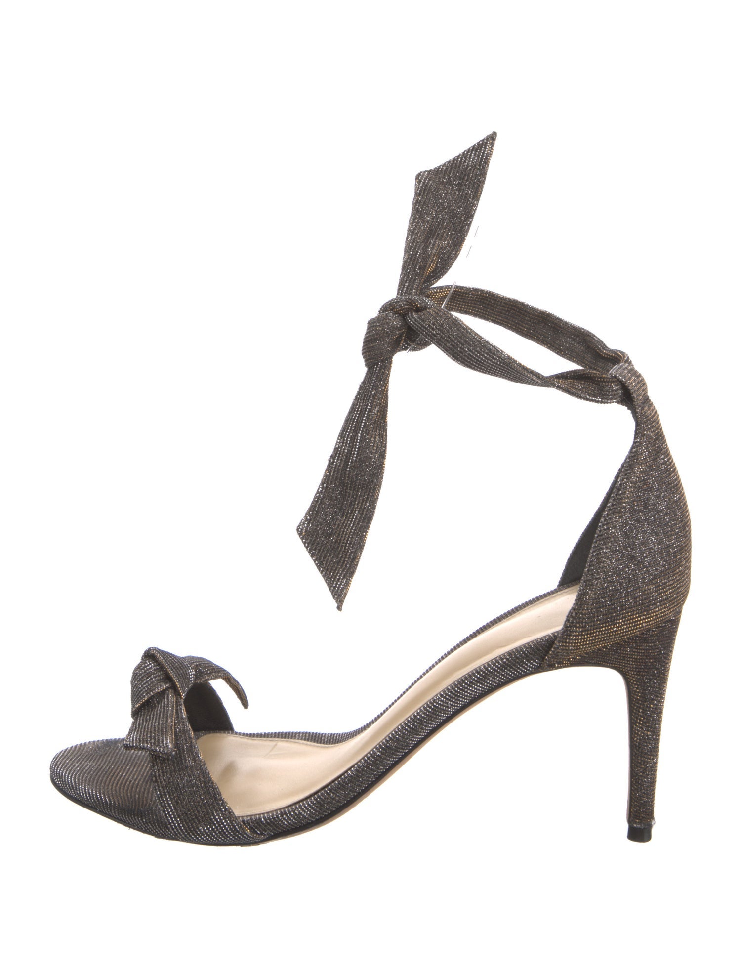 Alexandre Birman Glitter Accents Sandals