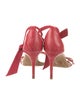 Alexandre Birman Suede Bow Accents Sandals