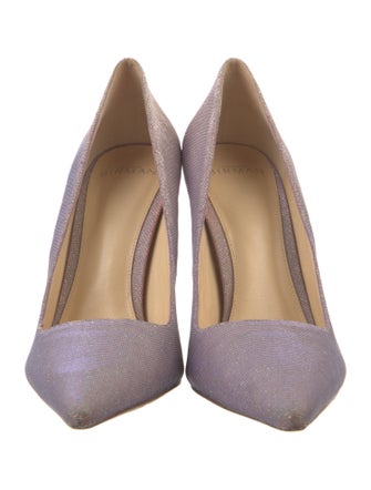 Alexandre Birman Glitter Accents Pumps