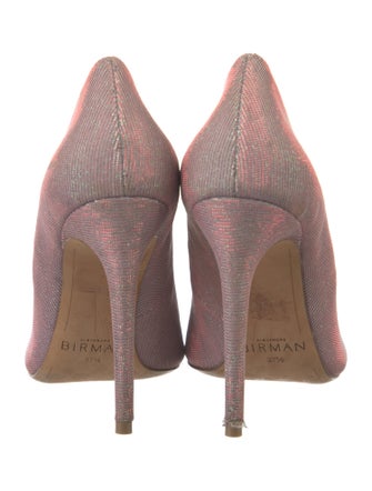 Alexandre Birman Glitter Accents Pumps