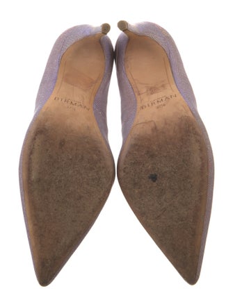 Alexandre Birman Glitter Accents Pumps