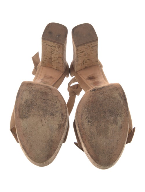 Alexandre Birman Suede Bow Accents Sandals