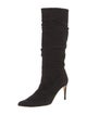 Alexandre Birman Suede Slouch Boots