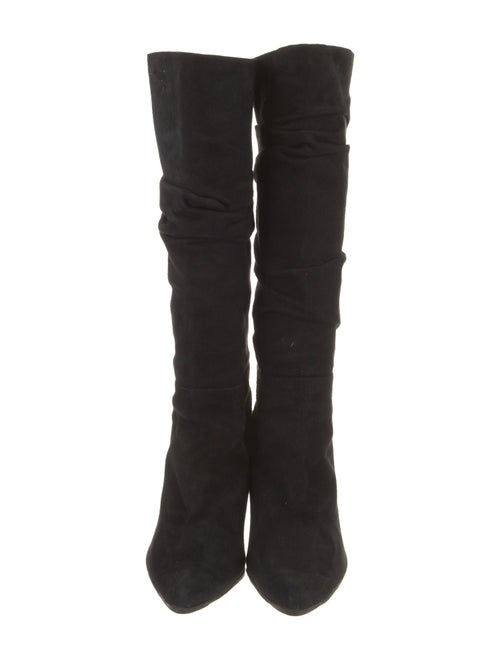Alexandre Birman Suede Slouch Boots