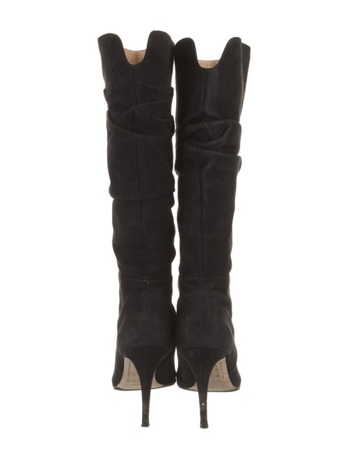 Alexandre Birman Suede Slouch Boots