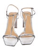 Alexandre Birman Leather T-Strap Sandals