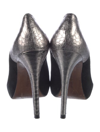 Alexandre Birman Suede Pumps