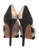 Alexandre Birman Snakeskin Animal Print Pumps