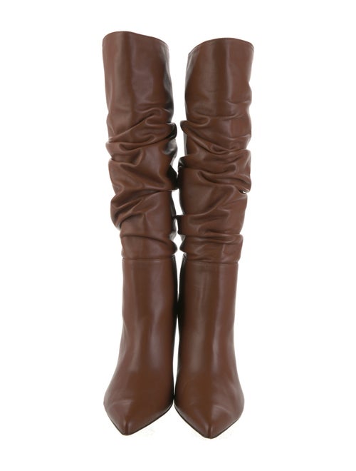 Alexandre Birman Leather Slouch Boots