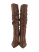 Alexandre Birman Leather Slouch Boots