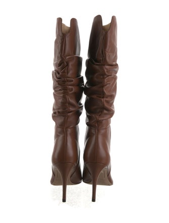 Alexandre Birman Leather Slouch Boots