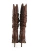 Alexandre Birman Leather Slouch Boots