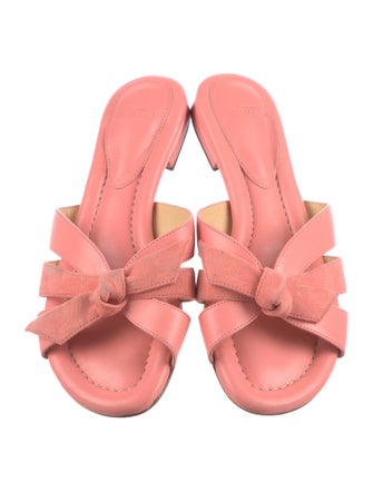 Alexandre Birman Leather Slides