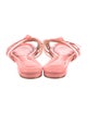 Alexandre Birman Leather Slides