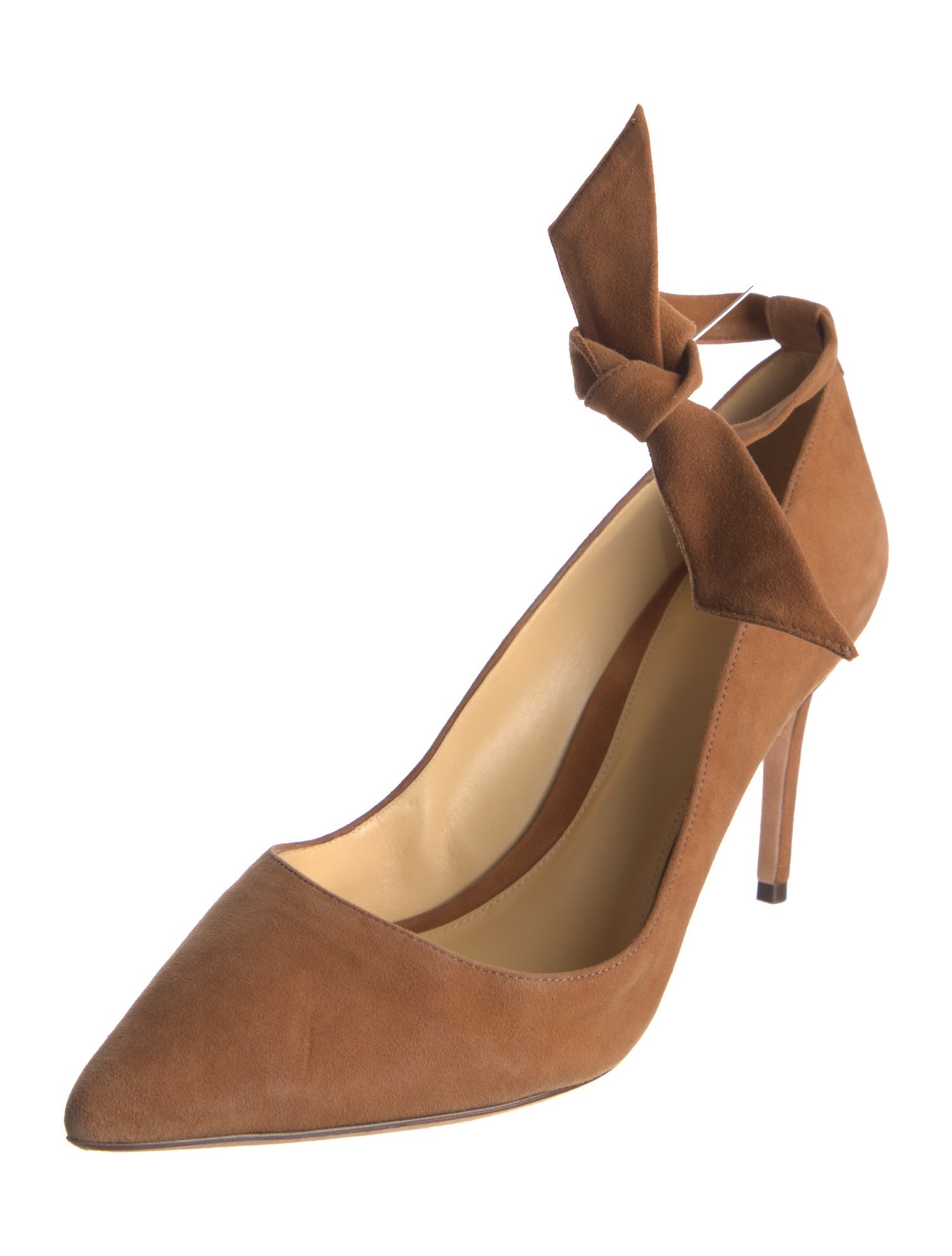Alexandre Birman Suede D'Orsay Pumps