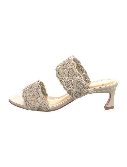 Alexandre Birman Leather Printed Slides