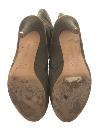 Alexandre Birman Suede Lace-Up Boots