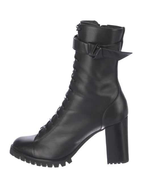 Alexandre Birman Leather Lace-Up Boots