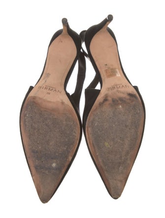 Alexandre Birman Suede Slingback Pumps