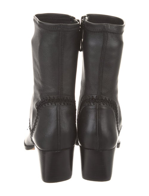 Alexandre Birman Leather Sock Boots