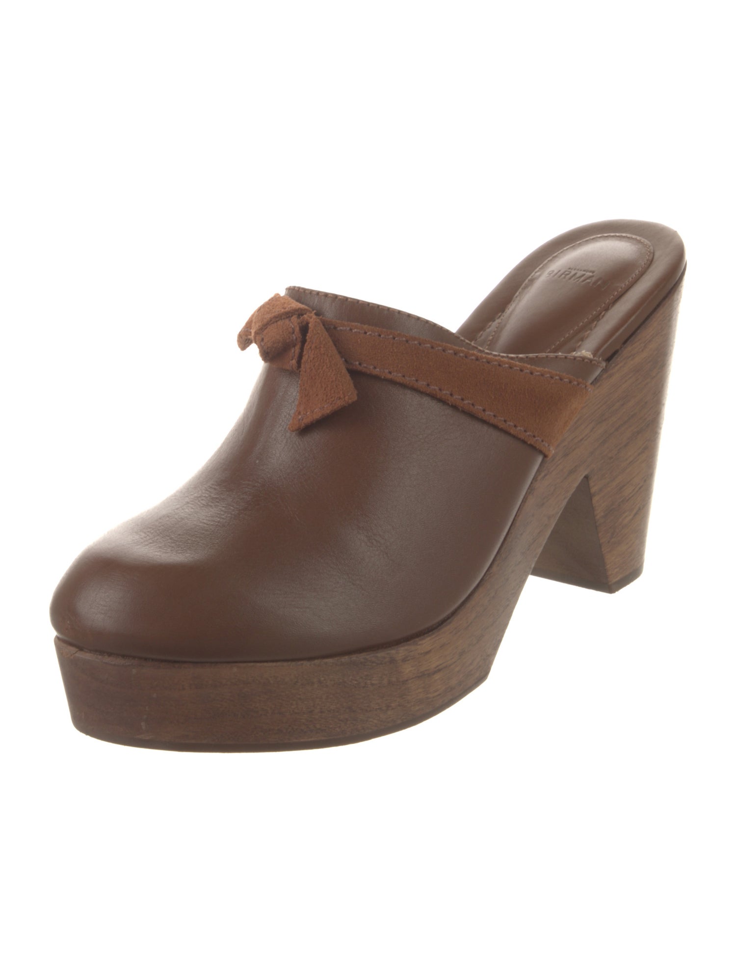 Alexandre Birman Leather Leather Trim Embellishment Mules