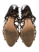 Alexandre Birman Suede Cutout Accent Sandals